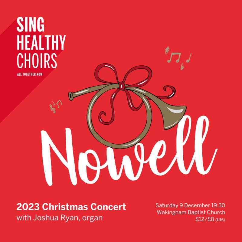 Sing Healthy Choirs - Christmas Poster Saturday 9th December