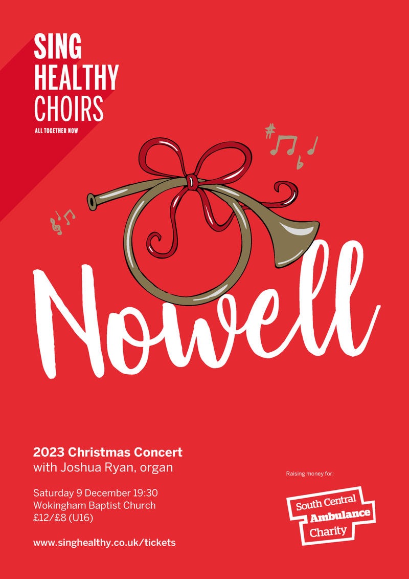 Sing Healthy Choirs - Christmas Poster Saturday 9th December