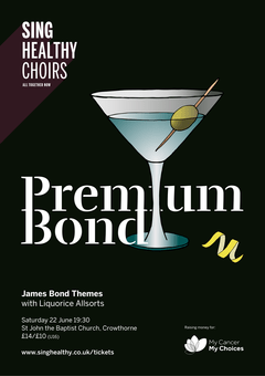 Sing Healthy Choirs - Premium Bond Concert Poster